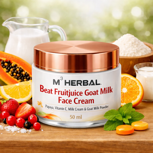 M³ Herbal Beat Fruit Juice Goat Milk Face Cream (50 ml)