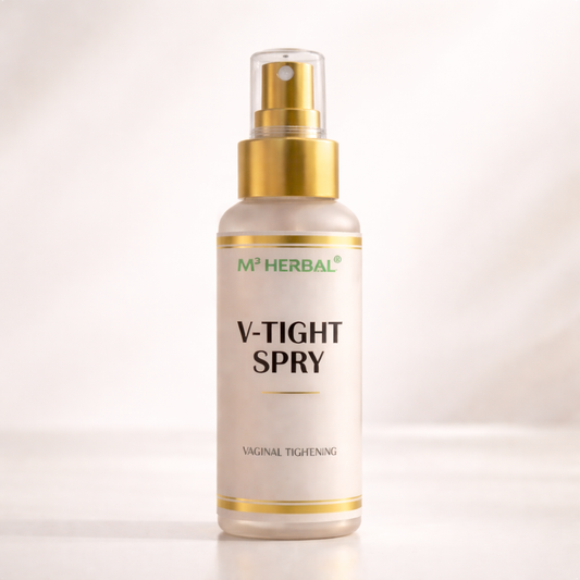 M³ Herbal V-Tight Spray | Herbal Intimate Care Spray for Women | External Use Only